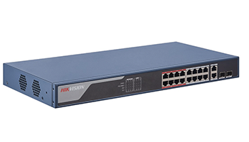 HIKVISION DS-3E1318P-EI/M 16 Port Fast Ethernet Smart managed POE Switch