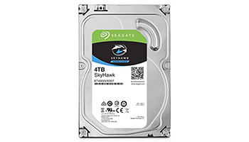 Seagate SkyHawk 4TB ST4000VX007 Surveillance Hard Drive - SATA 6Gb/s 64MB Cache 3.5-Inch Internal Dr
