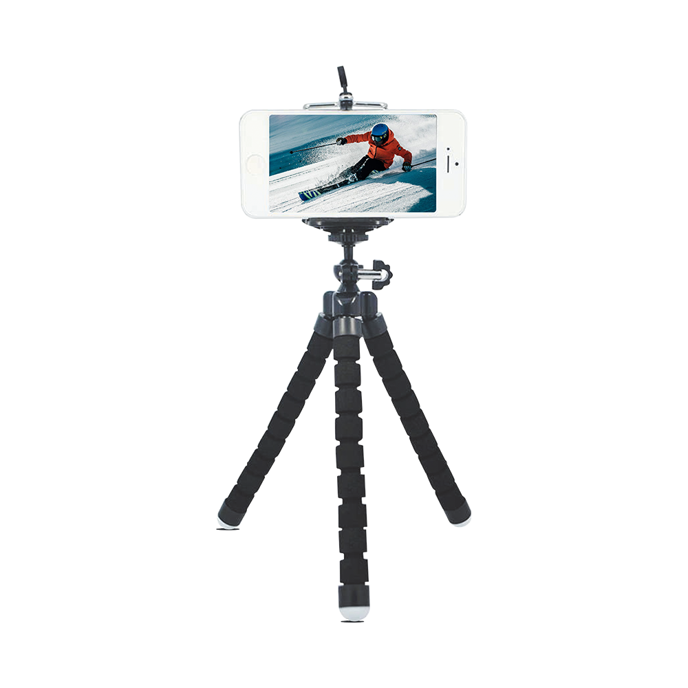 One Plus R5442,Mini tripod Multi-purpose, 21cm, Black - 40120
