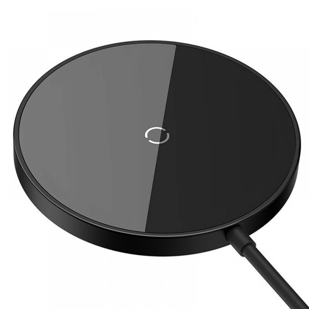 Baseus Simple Mini 3 Wireless Charger Qi, 15W, Black - 40383