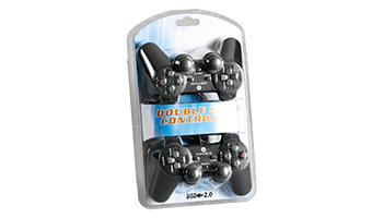 OEM Gamepad Dualshock x 2 set for PC with USB - 13013 