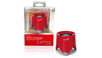 GENIUS SP-i165 SPEAKER WIRELESS LI-ON RED