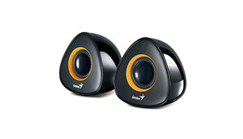 GENIUS SP-U150X SPEAKERS 3.5W USB BLACK/ YELLOW