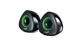 GENIUS SP-U150X SPEAKERS 3.5W USB GREEN