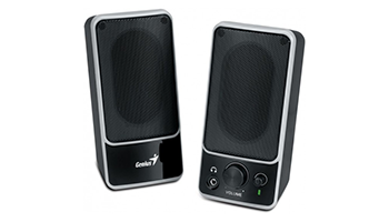 GENIUS SP-M150 SPEAKERS 4W GLOSSY BLACK