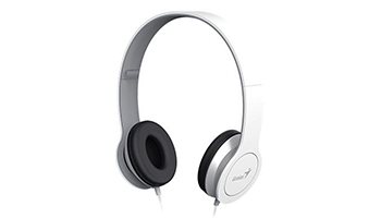 GENIUS HS-M430 HEADSET WITH MICROPHONE WHITE, FOLDED