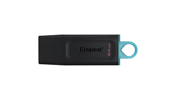 KINGSTON 64GB USB3.2 Gen 1 DataTraveler Exodia (Black + Teal) DTX/64GB