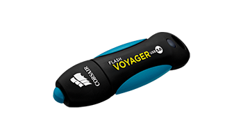 Corsair USB drive Flash Voyager V2 USB 3.0 128GB, Read 190MBs-Write 60MBs,Plug and Play,CMFVY3A-128