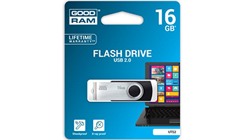 GOODRAM 16GB UTS2 BLACK USB 2.0 UTS2-0160K0R11