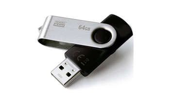 GOODRAM 64GB UTS2 BLACK USB 2.0 UTS2-0640K0R11