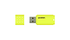 GOODRAM UME2 128GB USB 2.0 Flash Drive, yellow colour UME2-1280Y0R11