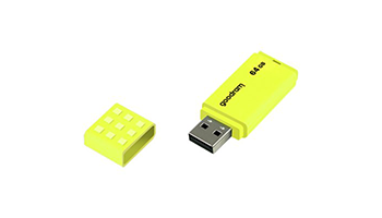 GOODRAM UME2 64GB USB 2.0 yellow colour UME2-0640Y0R11