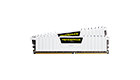 Corsair 16GB (2 x 8GB) DDR4 DRAM 3200MHz Vengeance LPX Memory Kit - White CMK16GX4M2B3200C16W