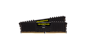 Corsair 16GB(2 x 8GB)DDR4 DRAM 4000MHz Vengeance LPX AMD Ryzen Memory Kit- Black CMK16GX4M2Z4000C18