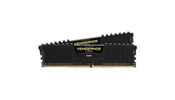 Corsair 32GB(2 x 16GB)DDR4 DRAM 3600MHz Vengeance LPX AMD Ryzen Memory Kit-Black CMK32GX4M2Z3600C18