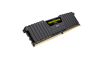 Corsair 8GB (1 x 8GB) DDR4 DRAM 3200MHz C16-18-18-36 Vengeance LPX AMD Ryzen Memory Kit - Black CMK8