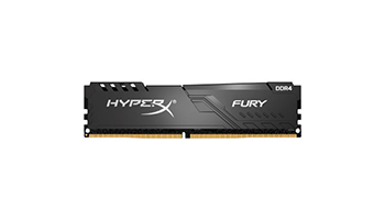 Kingston DRAM 8GB 2666MHz DDR4 CL16 DIMM 1Rx8 HyperX FURY Black HX426C16FB3/8