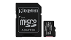 Kingston 256GB microSDXC Canvas Select Plus 100R A1 C10 Card + ADP SDCS2/256GB