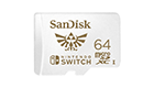 SANDISK 64GB microSDXC UHS-I Card for Nintendo Switch SDSQXAT-064G-GNCZN