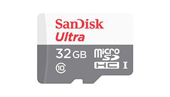 SanDisk Ultra Light microSDHC 32GB 100MB/s Class 10 SDSQUNR-032G-GN3MN