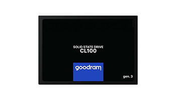 GOODRAM CL100 GEN. 3 960GB SSD, 2.5” 7mm, SATA 6 Gb/s, Read/Write: 540 / 460 MB/s SSDPR-CL100-960-G3