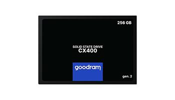 GOODRAM SSD CX400 Gen.2 256GB, 2.5", SATA III, 550-480MB/s, 3D TLC NAND SSDPR-CX400-256-G2
