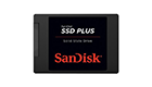 SANDISK SSD PLUS 1TB SSD, 2.5'' 7mm, SATA 6Gb/s, Read/Write: 535 / 450 MB/s SDSSDA-1T00-G26