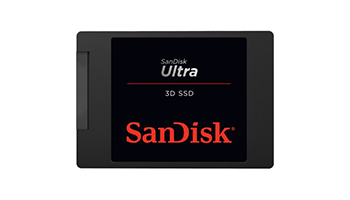 SanDisk SSD Ultra 3D 250GB R/W 550/525 MBs SDSSDH3-250G-G25