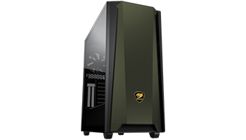 COUGAR MX660 Iron RGB-Midnight Green, Mid-Tower, Mini ITX / Micro ATX/ATX/CEB/ E-ATX  CG385BMS00007