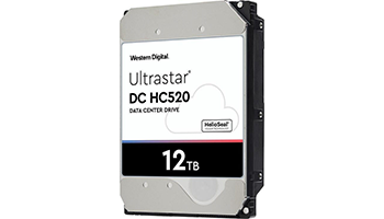 Western Digital Ultrastar DC HC520 12TB HUH721212ALE604