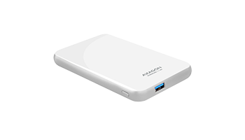 AXAGON EE25-S6 USB3.0 - SATA 6G 2.5" External SCREWLESS Box White EE25-S6