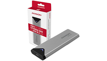 AXAGON EEM2-UG2 USB-C 3.1 Gen 2 - M.2 NVMe SSD 42-80mm box EEM2-UG2