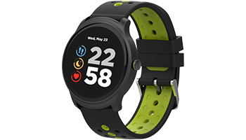 CANYON Smart watch, 1.3inches IPS full touch screen, Alloy+plastic body,IP68 waterproof CNS-SW81BG	