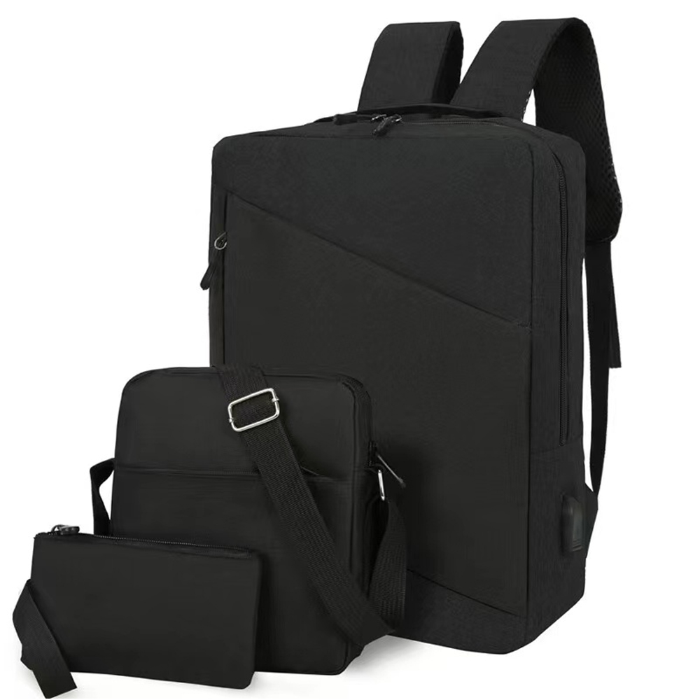 OEM BP-06 Laptop backpack 3in1, 15.6", Black - 45294
