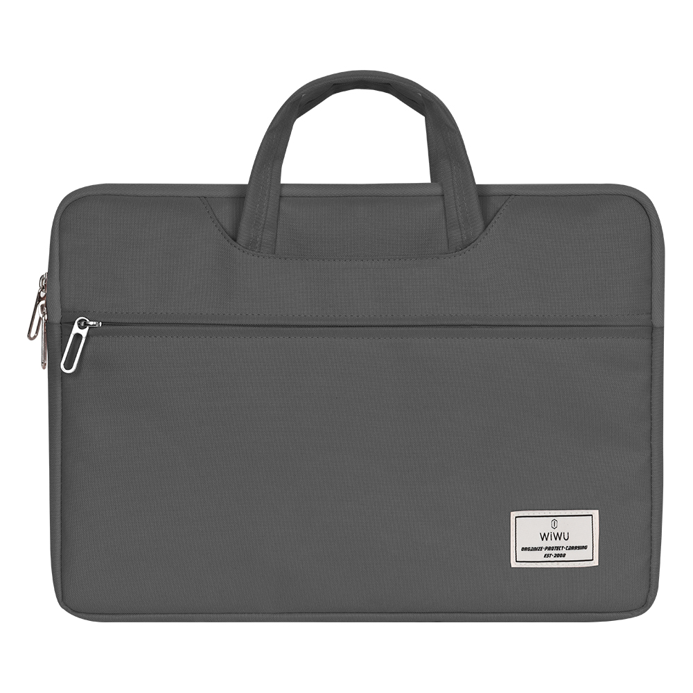 WiWu Laptop bag  15.6", Gray - 45343