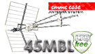 Emme Esse 45MBL LTE FREE ANTENNA TV ΚΕΡΑΙΑ ΤΗΛΕΟΡΑΣΗΣ ΕΞΩΤΕΡΙΚΗ 33 ELEMENTS