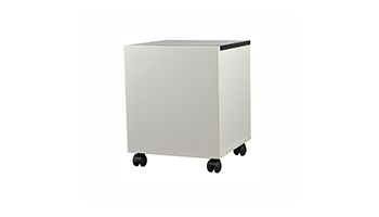 Kyocera Wooden desk CB-1100 with storage capacity, including castors (wheels) KM-CB-1100