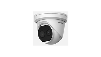 Hikvision DS-2TD1217-2V1 Thermal & Optical Network Turret Camera 1.8mm PoE