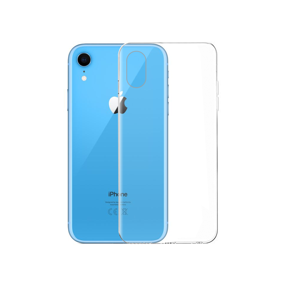 OEM Silicone case For Apple iPhone XR, Slim, Transparent - 51590