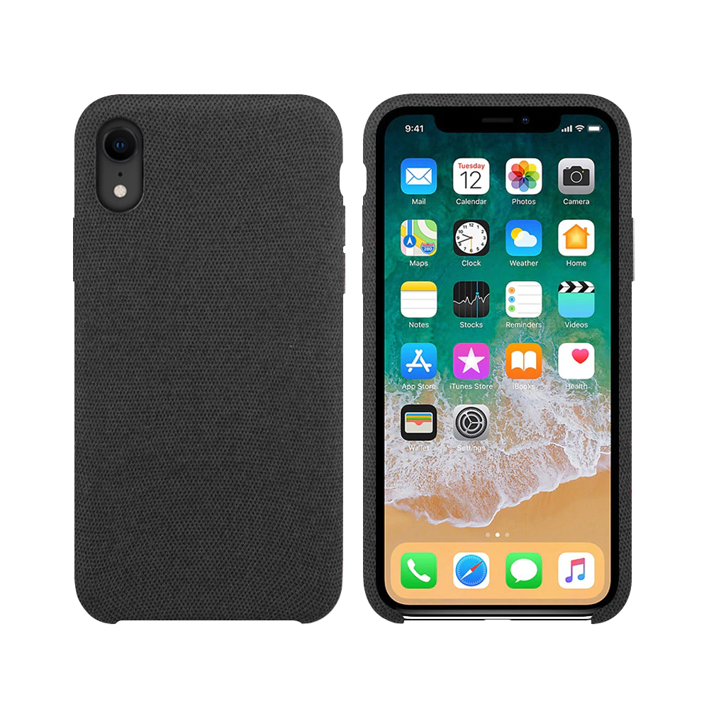 OEM Silicone case For Apple iPhone XR, Hiha, Gray - 51678