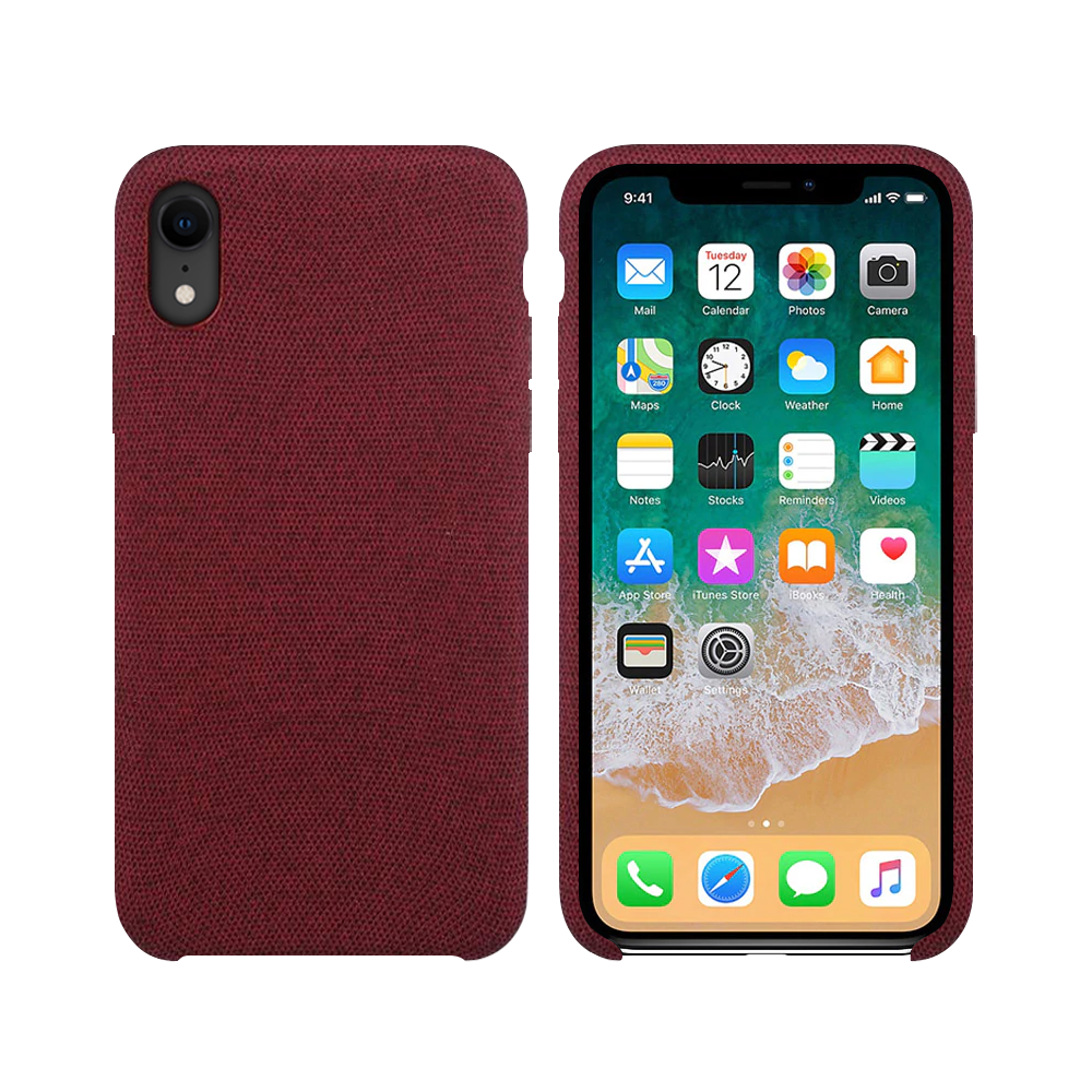 OEM Silicone case For Apple iPhone XR, Hiha, Red - 51680