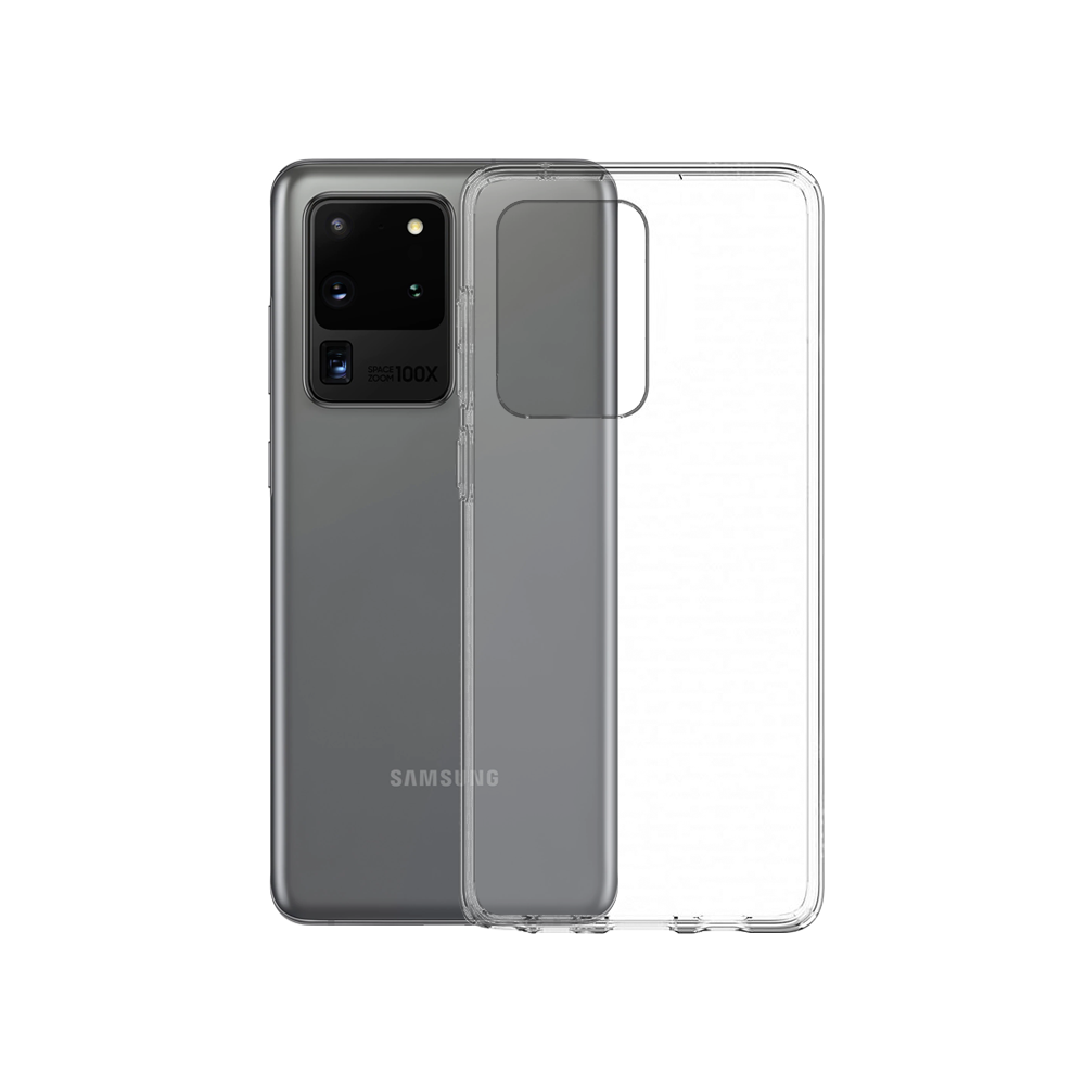 OEM Silicone case For Samsung Galaxy S20 Ultra, Slim, Transparent - 51701