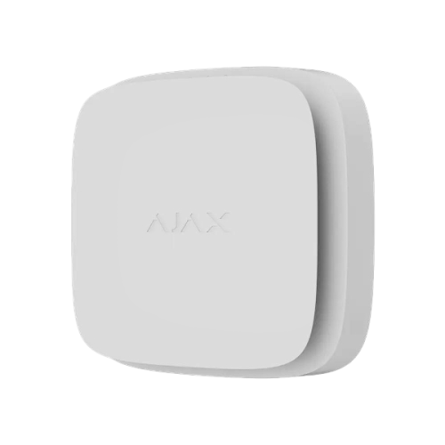 Ajax 63208.168.WH1 FireProtect 2 RB (Heat) Wireless Fire Detector White with Dual Thermistors and 85