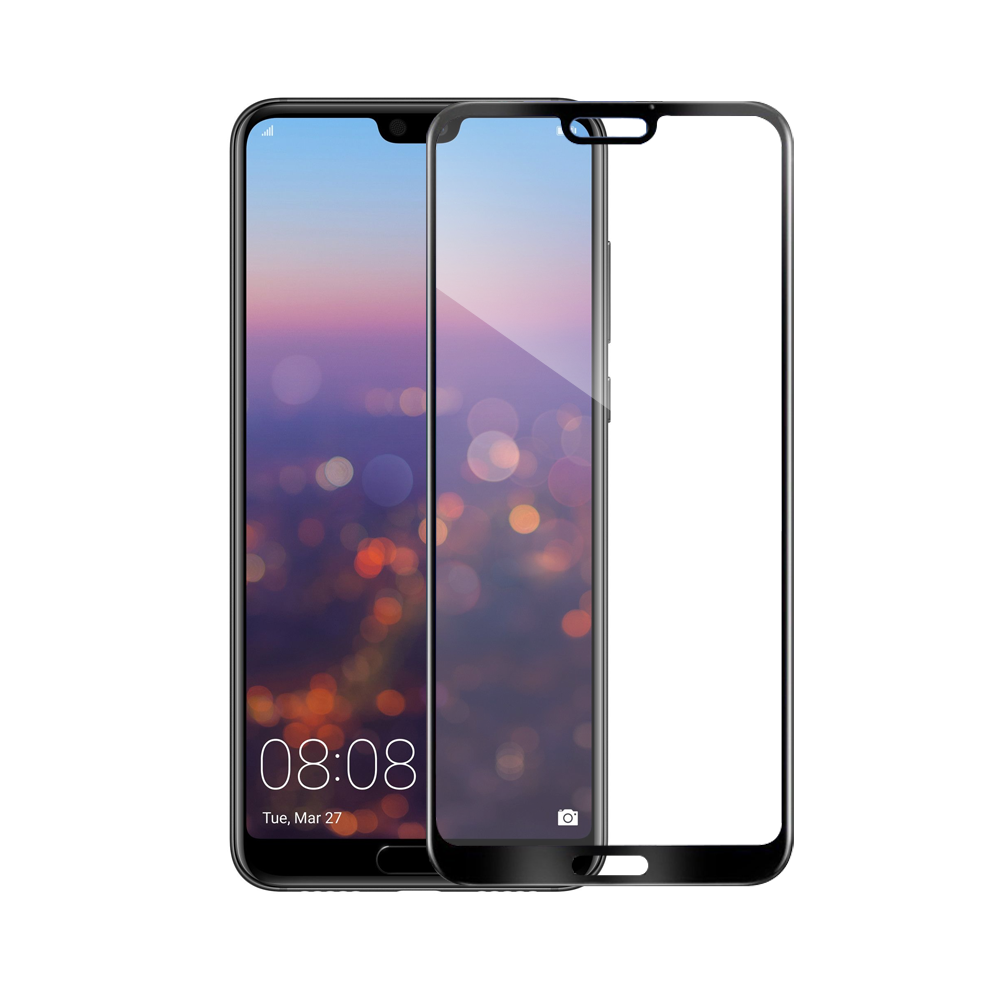 Mocoson Tempered glass Nano Flexible, Full 5D, For Huawei Mate 20 Pro, 0.3mm, Black - 52544