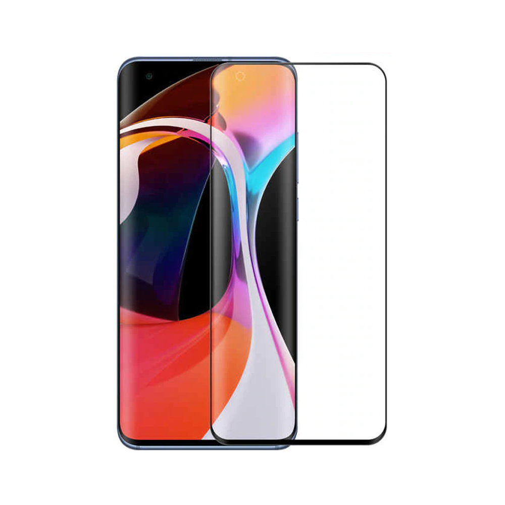 OEM Fullscreen tempered glass For Xiaomi Mi10, 3D, 0.3mm, Black - 52575