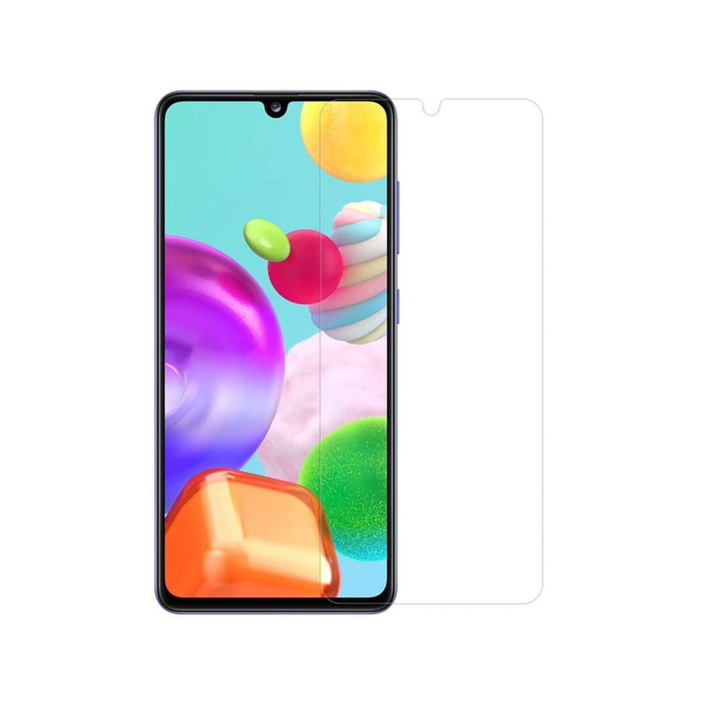 DeTech,Tempered glass For Samsung Galaxy A41, 0.3mm, Transparent - 52661