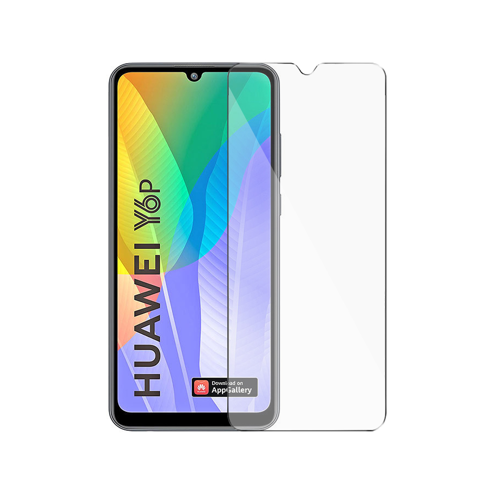 DeTech,Tempered glass For Huawei Y6P, 0.3mm, Transparent - 52666