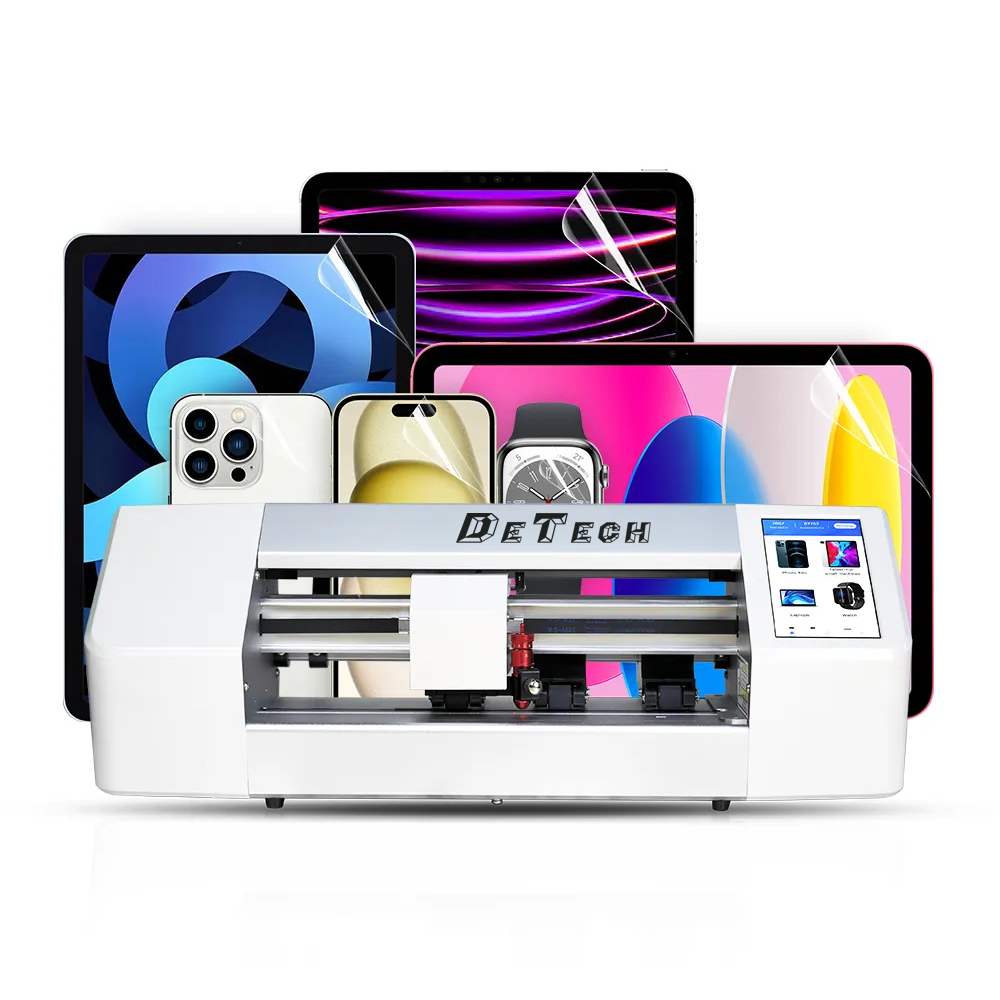 DeTech FP-01,Protective film plotter Up to 16", Unlocked, Touch screen, Wi-Fi, Bluetooth, 580x200x17