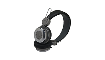 Stereo headset with microphone EK-1008 Black 3800158122589