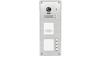 V-TEC DT604SDF Vandal-resistant front panel - 4 stainless steel posts